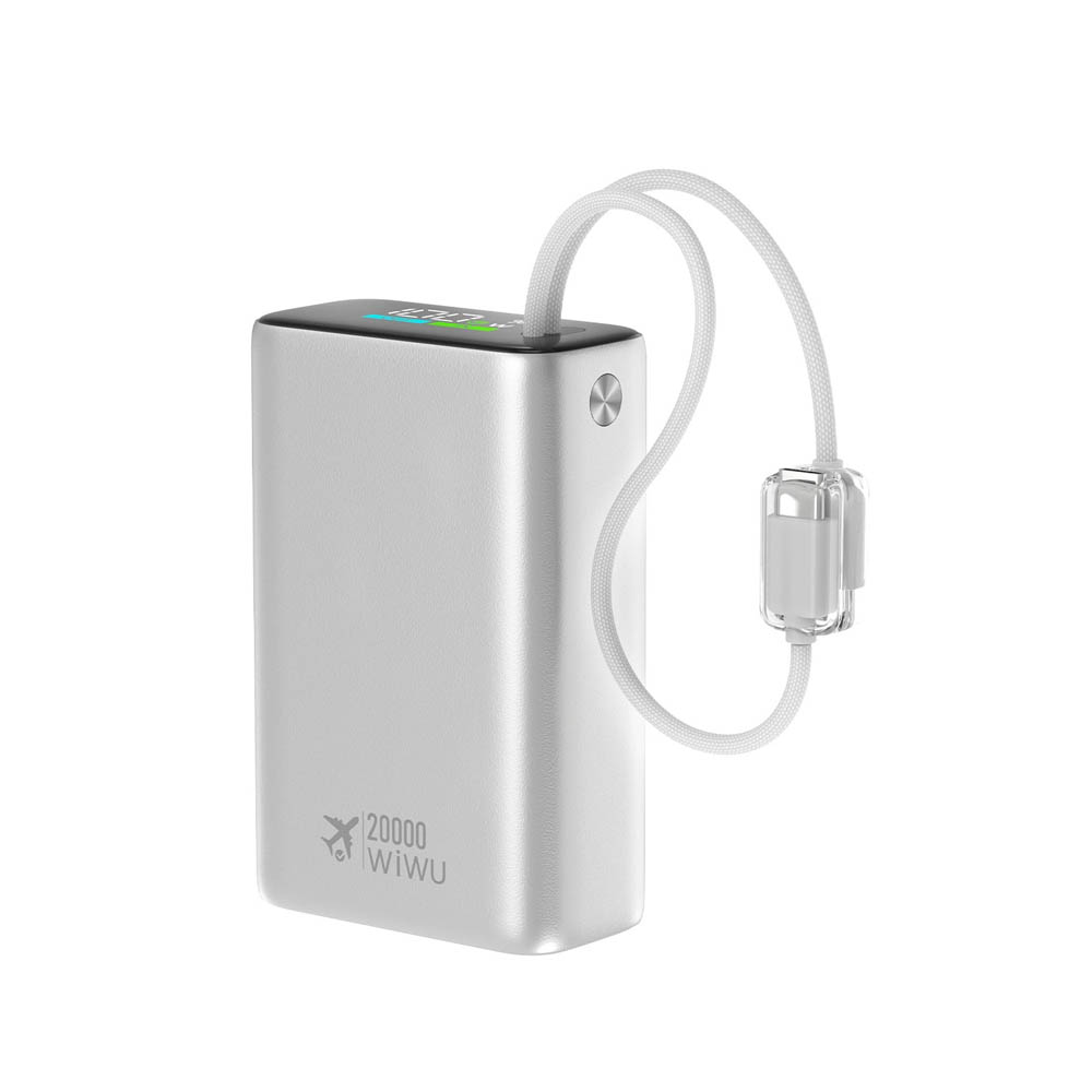 WiWU Power Plus Built-in Cable Power Bank Wi-P092 - Image 5
