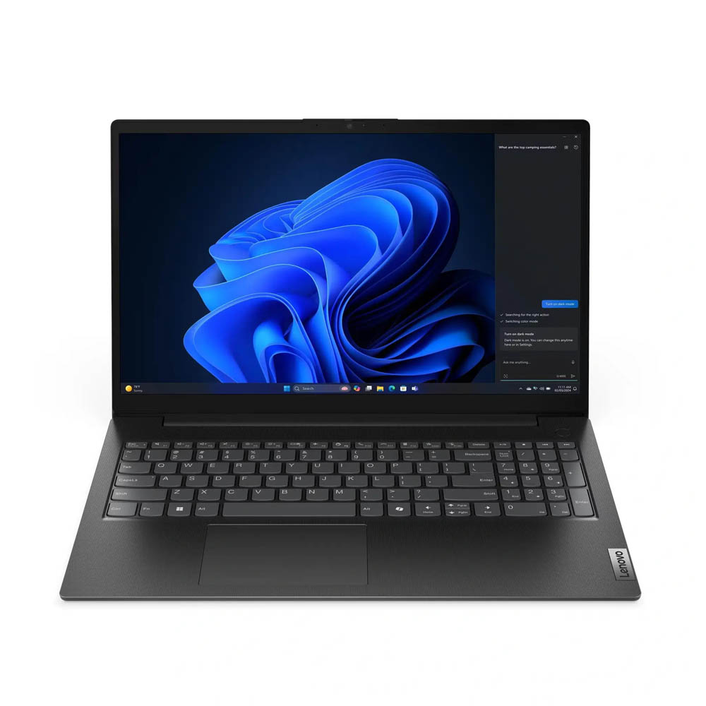 Lenovo V15 G5 IRL 15.6" FHD (1920x1080) TN, 13th Gen Intel Core i3-1315U, Intel UHD Graphics, 8GB DDR5, 256GB M.2 NVMe GEN4 SSD - Black Laptop