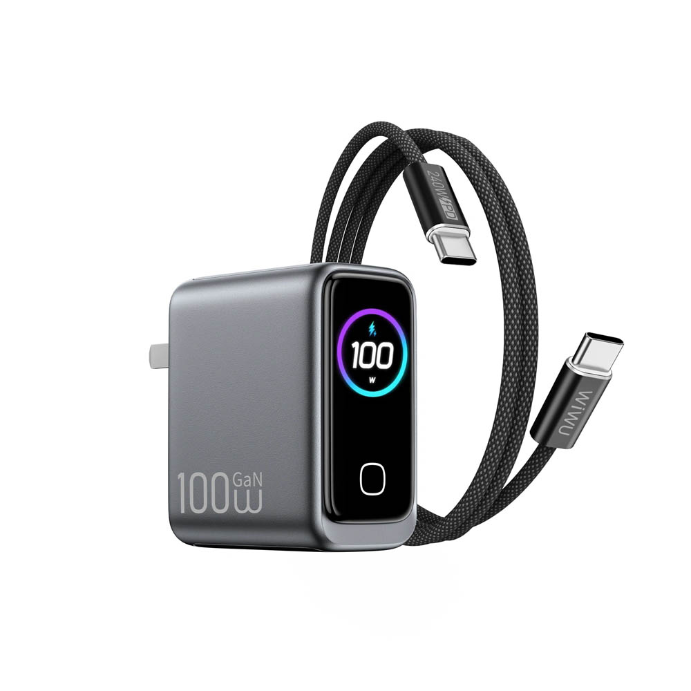 WiWU Voyager 100W PD/QC GaN Charger Combo CHG300