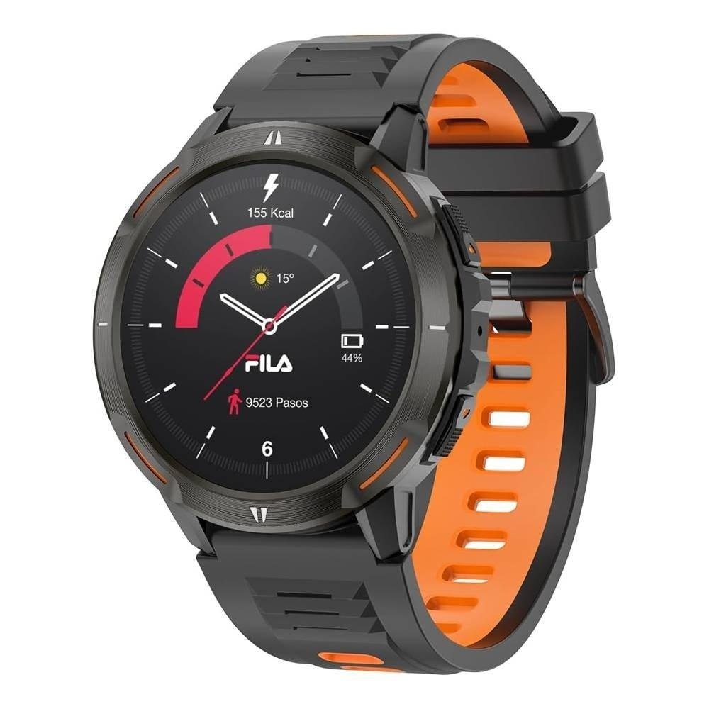 Fila SW/52 – GPS Smart Watch, 1.43″ TFT Display, 123 Sports Modes, Outdoor Sensors, IP67 Water Resistance
