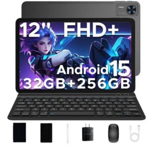 DOOGEE T36 VIP edition TABLET – 12″ – 8GB +24GB RAM – 256GB storage – Android 15 (Free keyboard+mouse+pen+screen protector+cover)