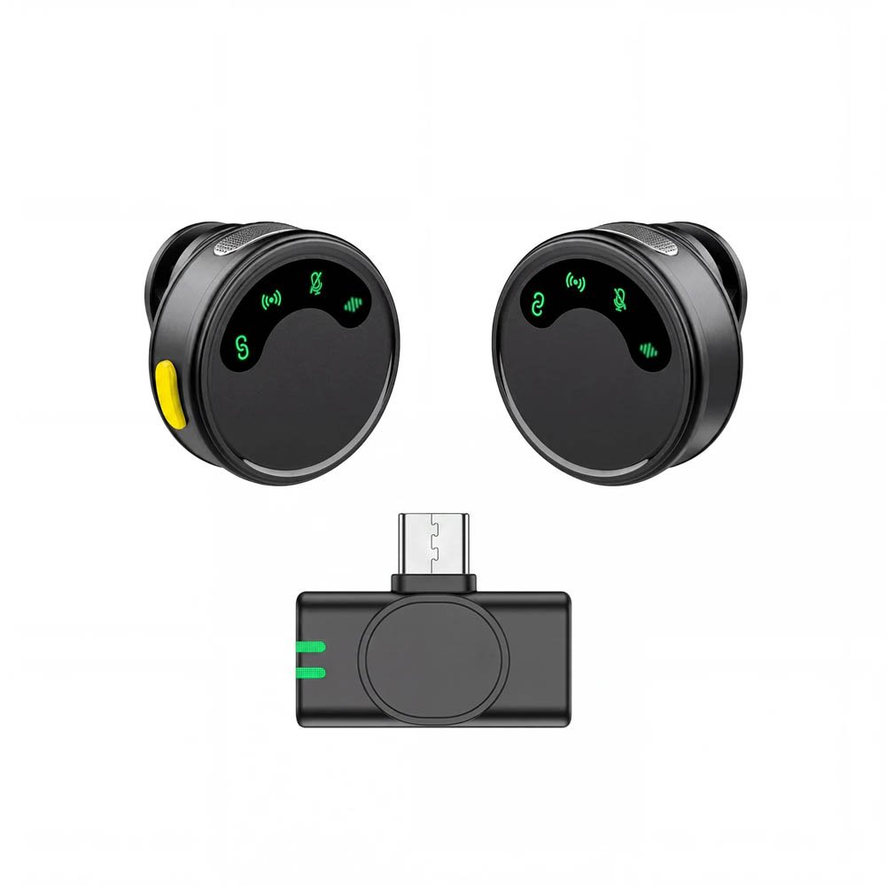 WiWU Wi-WM010 AI Noise-Canceling Magnetic Clip-on Wireless Microphone - Image 3