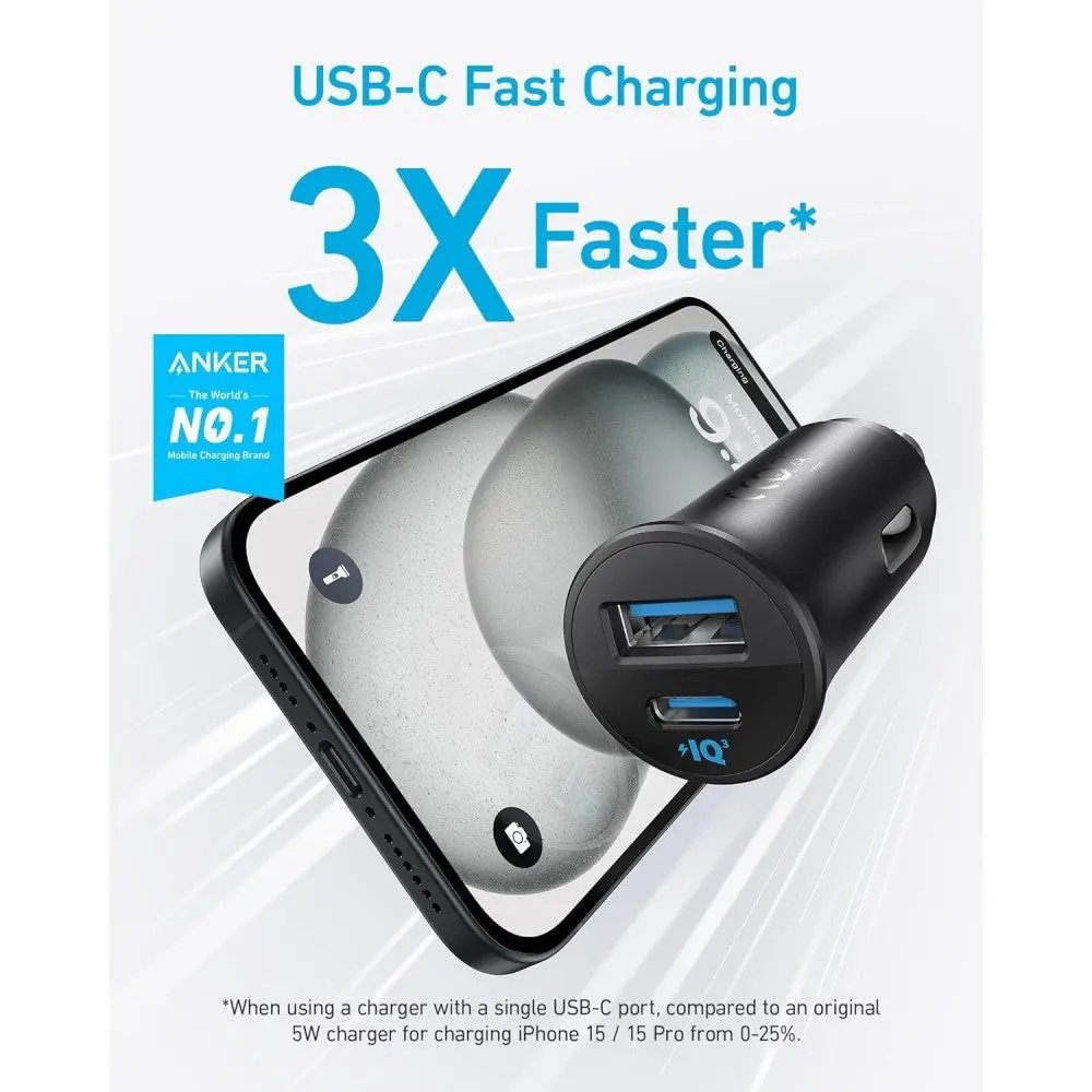 Anker ultra compact dual port Car Charger 30W – A2741H11 - Image 2