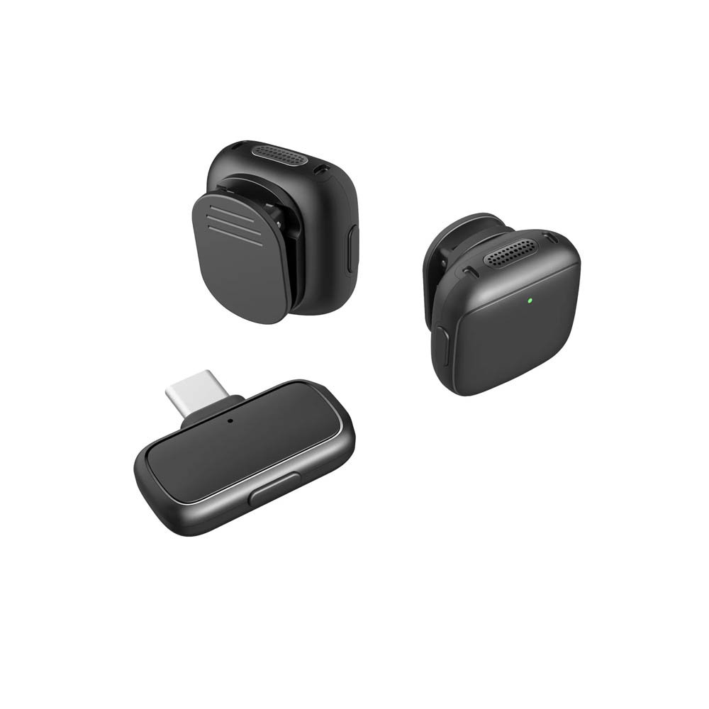 WiWU Wi-WM009 AI Noise-Canceling Wireless Lavalier Microphone - Image 3